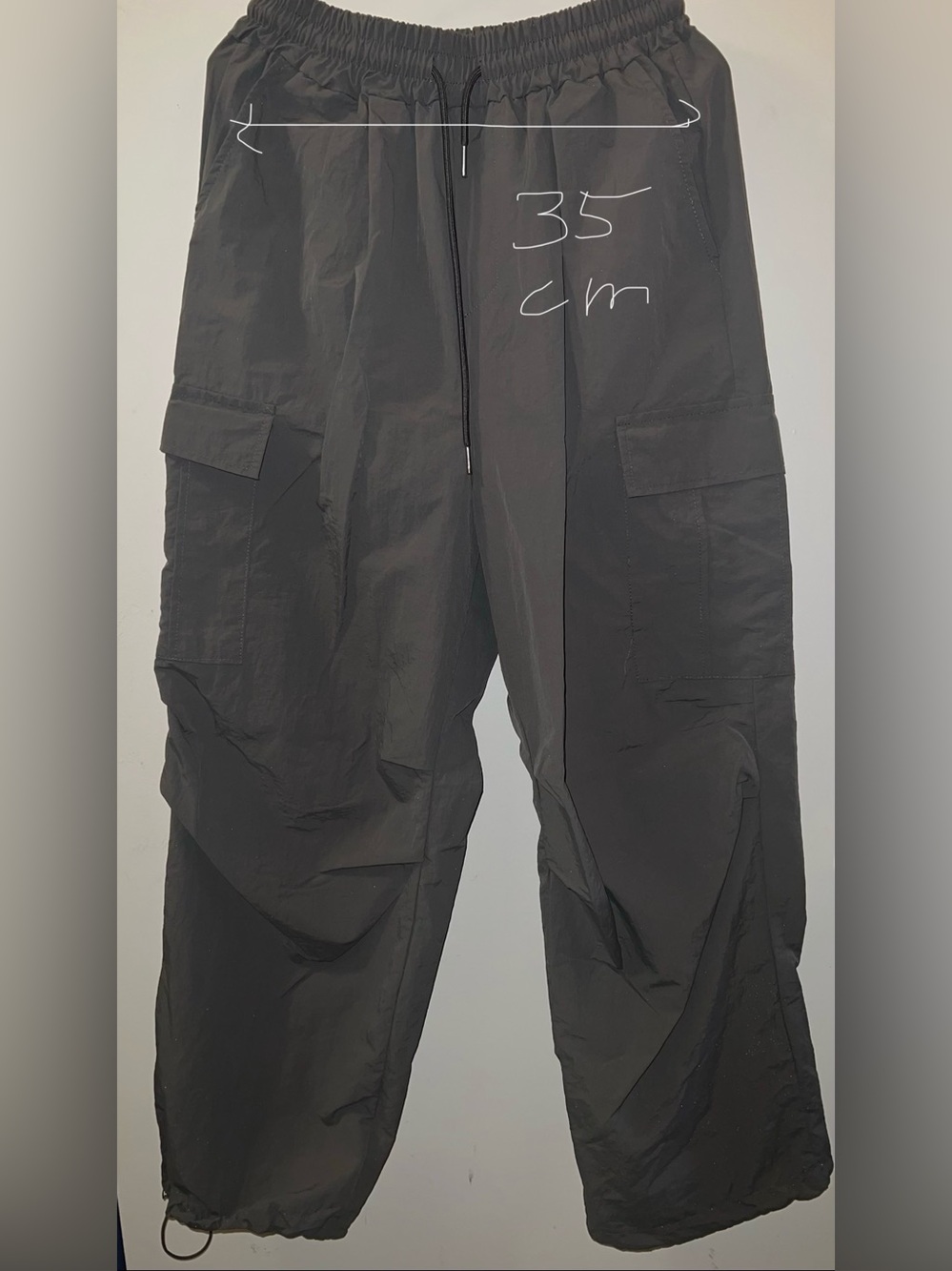 Men's Black Cargo Utility Pants
